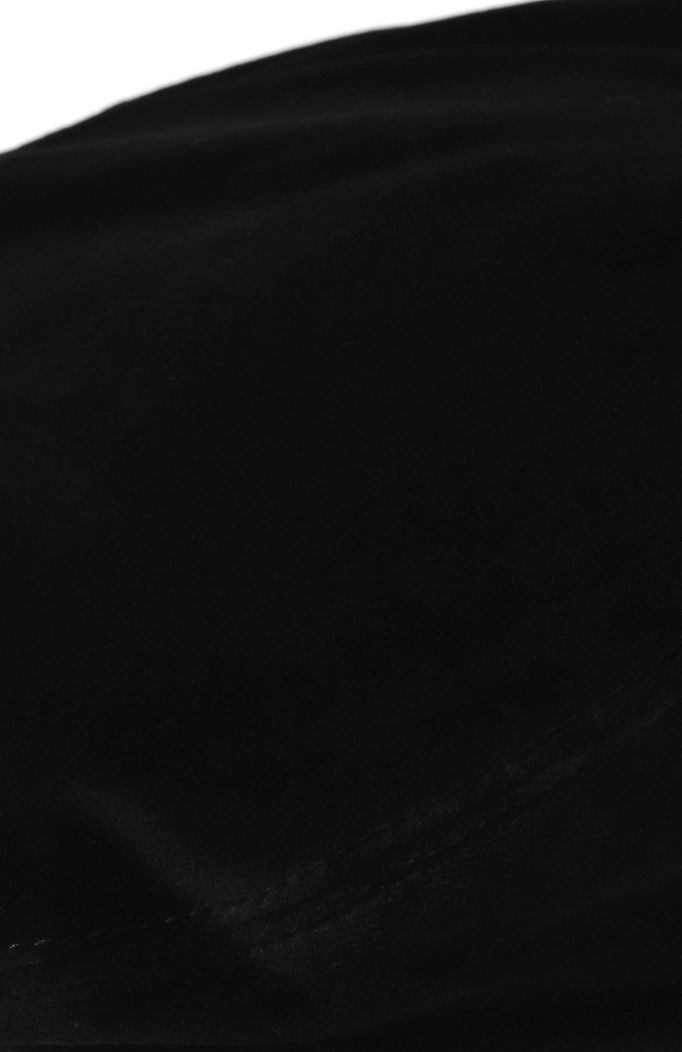 Бархатное кепи DOLCE & GABBANA черного цвета по цене 42100 руб., арт. GH587A/GI681, фото 4 Бархатное кепи DOLCE & GABBANA, арт. GH587A/GI681, фото 4