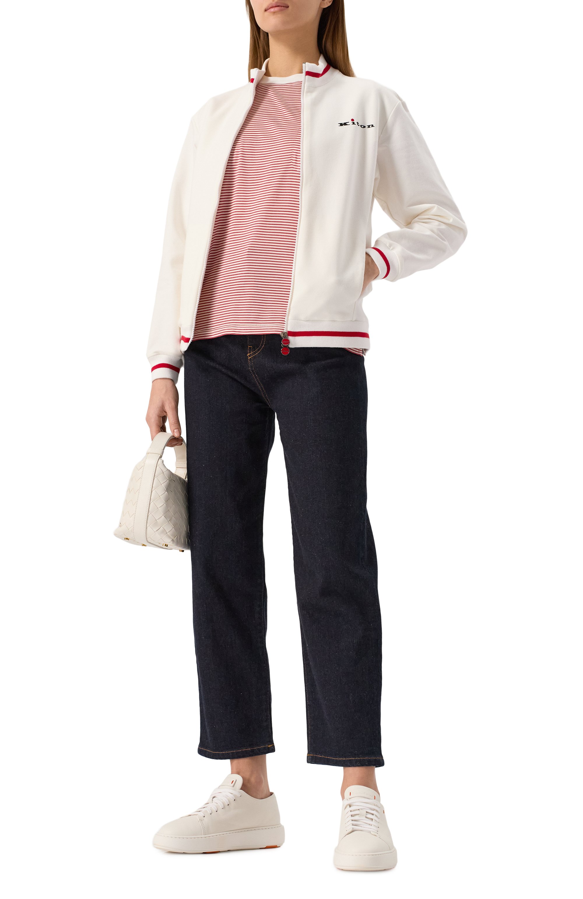 Хлопковая толстовка KITON, арт. D59448H0805201, фото 2