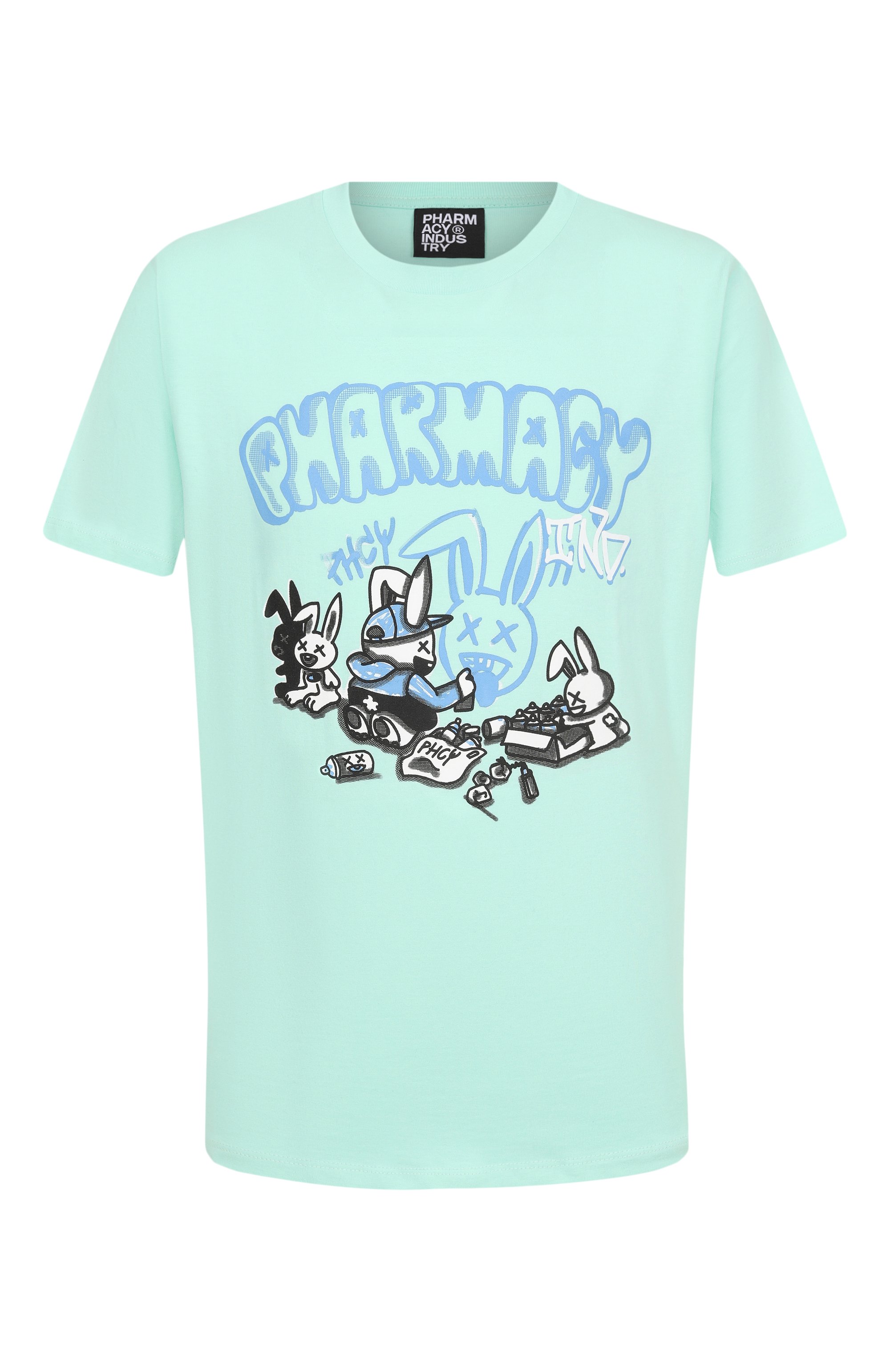 Хлопковая футболка PHARMACY INDUSTRY, арт. PHABM00209, фото 1