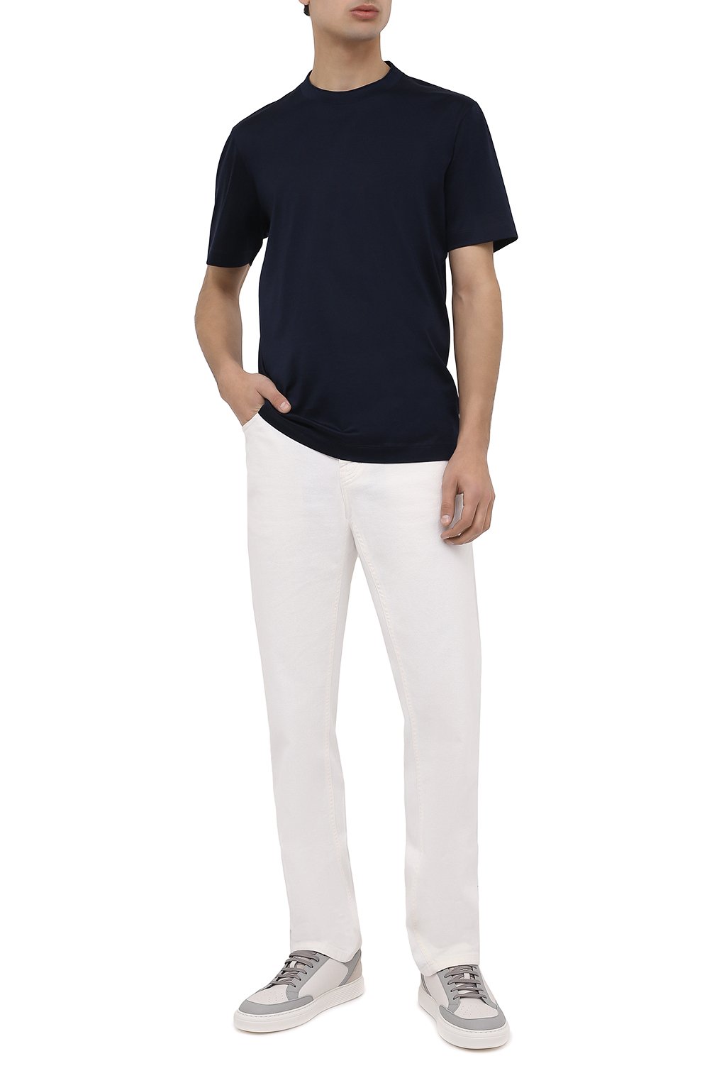 Хлопковая футболка CANALI, арт. T0356/MJ00002, фото 2