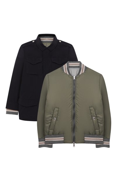 Комплект из двустороннего бомбера и куртки BRUNELLO CUCINELLI, арт. BD4790303A, фото 1