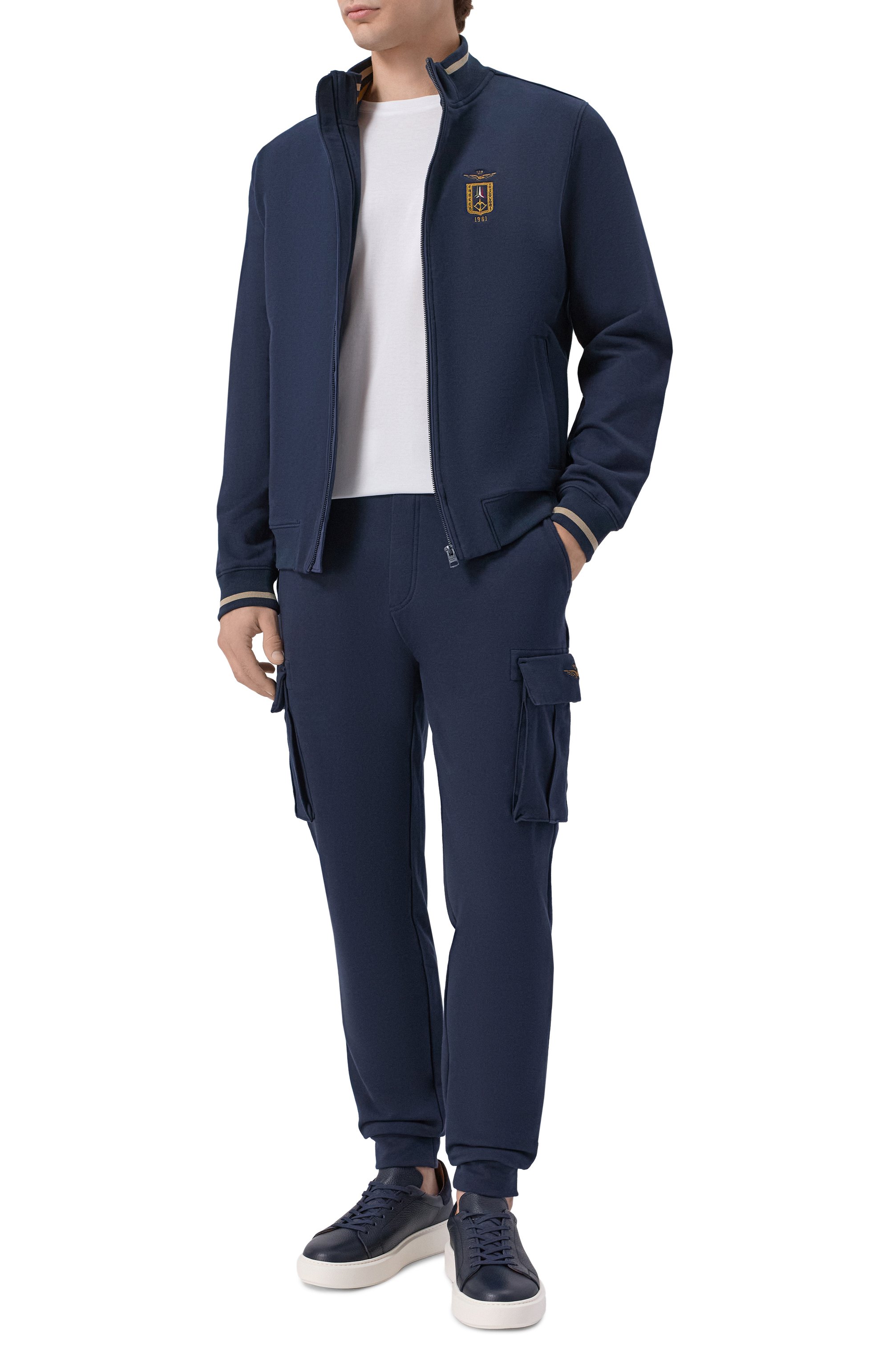Хлопковый спортивный костюм AERONAUTICA MILITARE, арт. TF0126U/F00662, фото 1