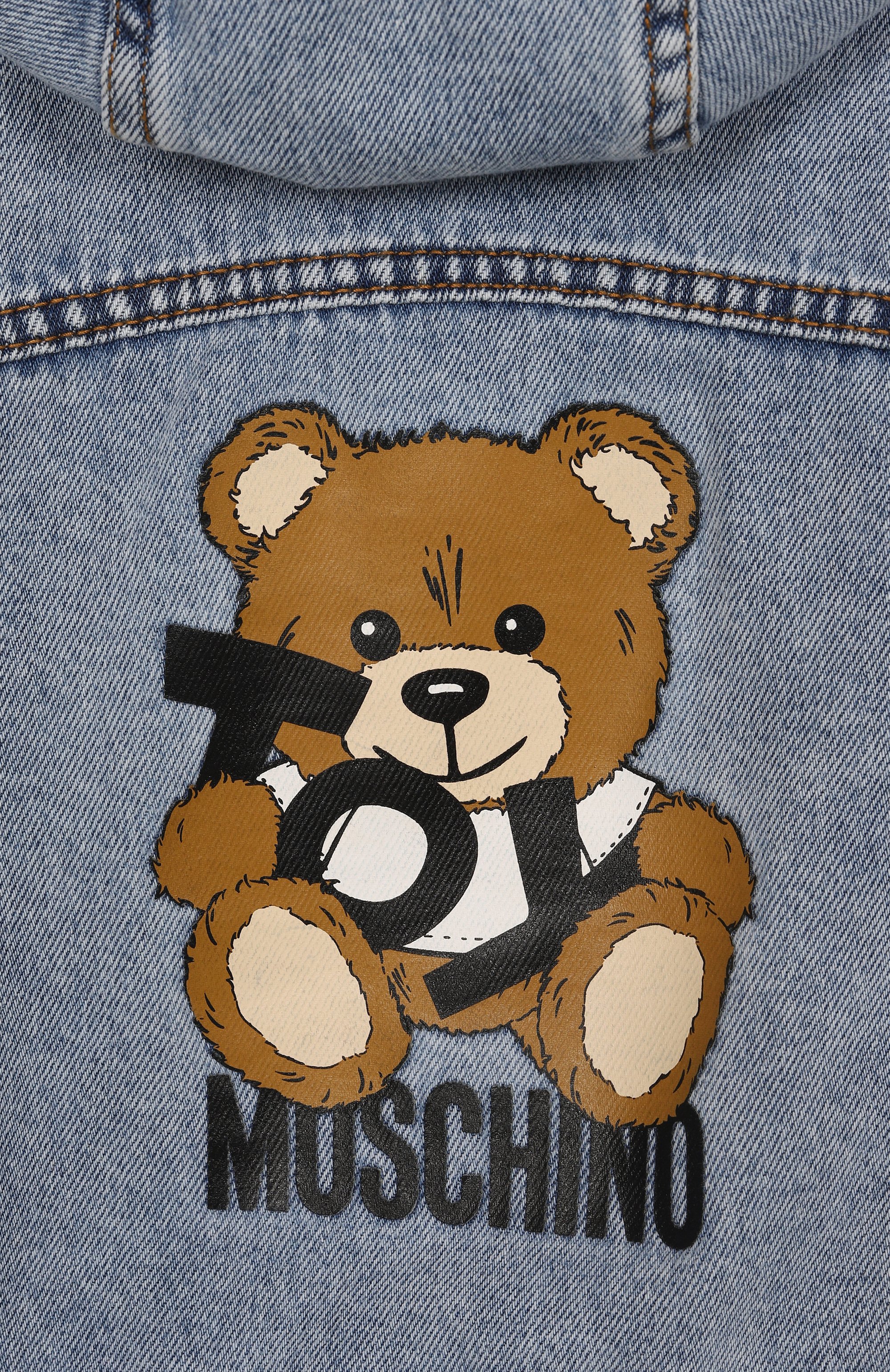 Джинсовая куртка MOSCHINO, арт. HUS052/L0E08/4-8, фото 3