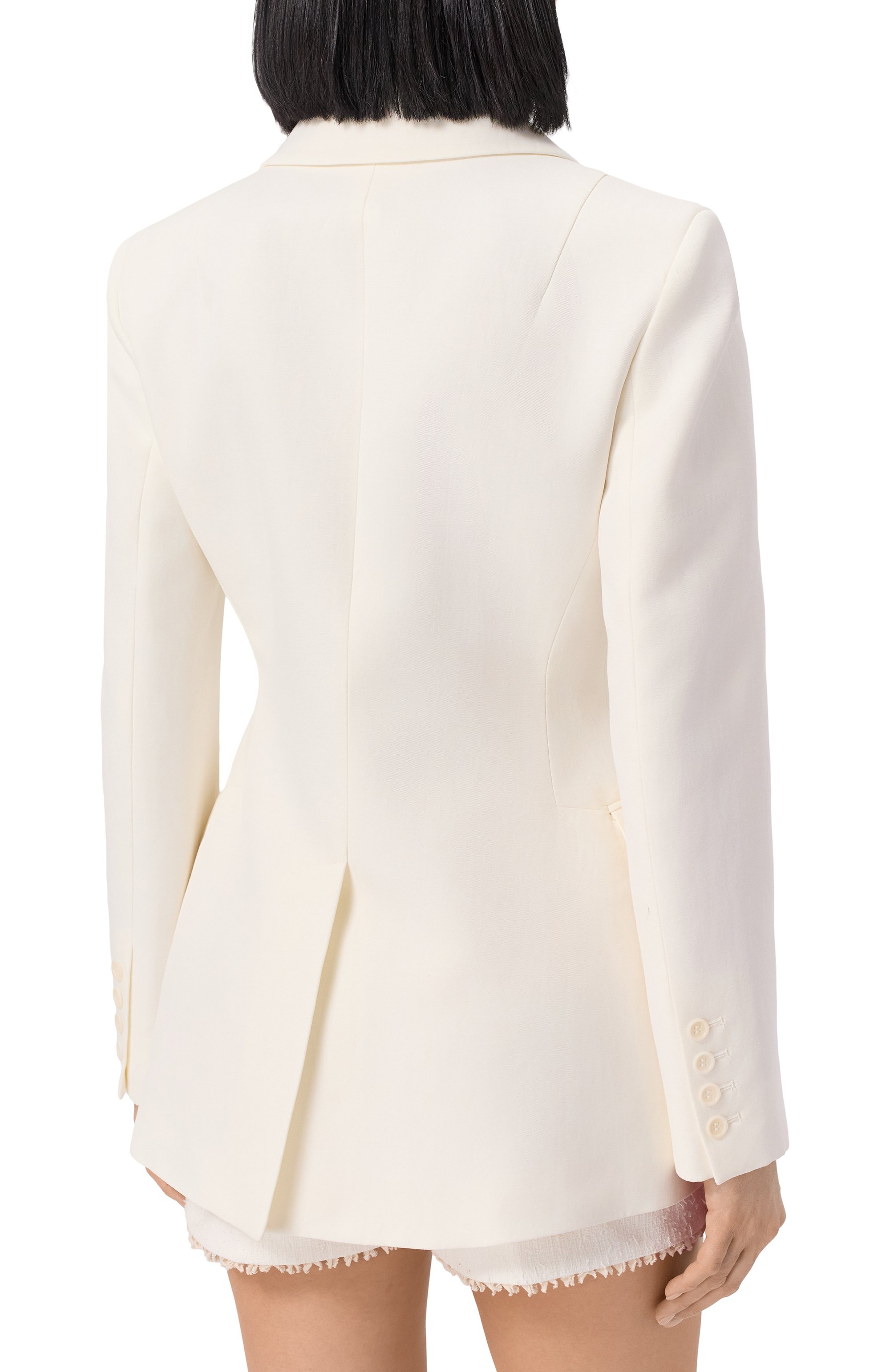 Жакет из вискозы и льна P.A.R.O.S.H., арт. D420418, фото 4