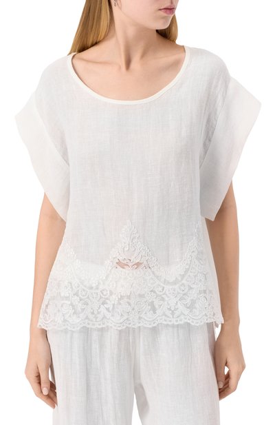 Топ изо льна и вискозы MAURIZIO, арт. W08412179, фото 3