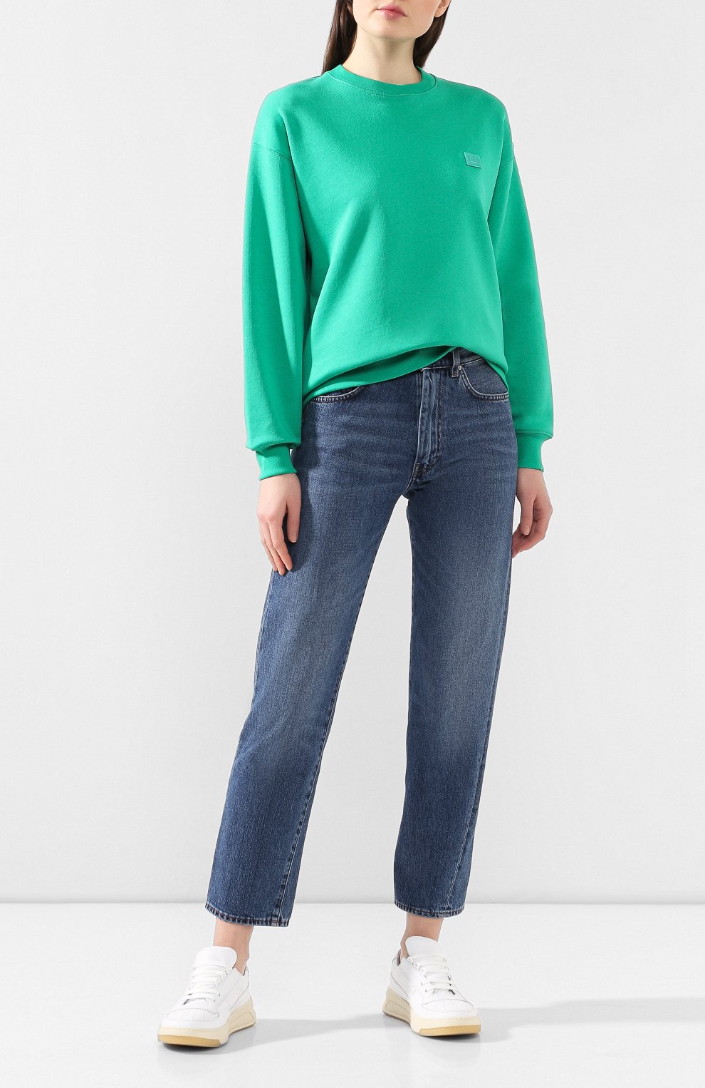 Хлопковый свитшот ACNE STUDIOS, арт. CI0010/W, фото 2