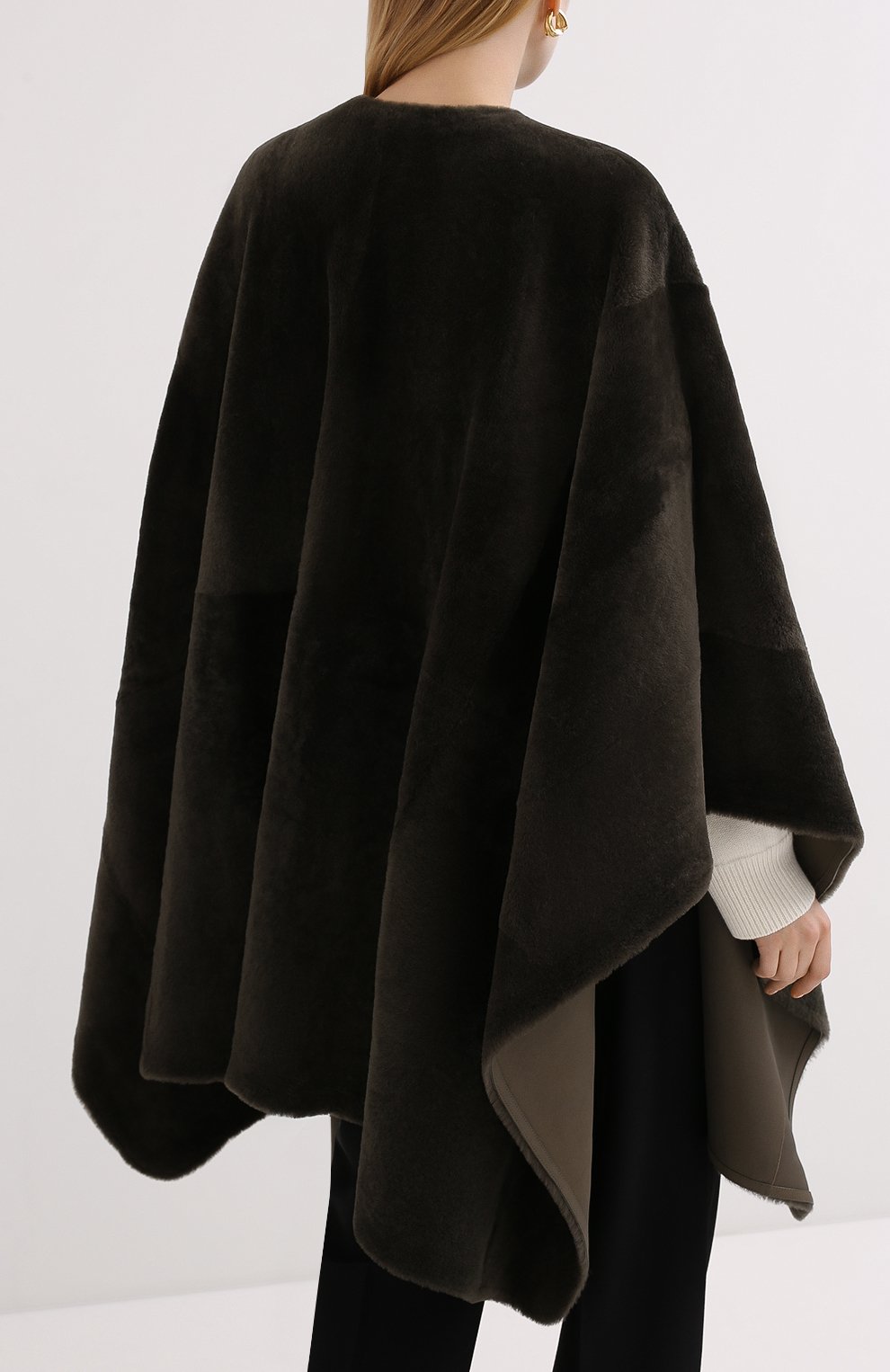 Меховое пончо LORO PIANA, арт. FAL2884, фото 4