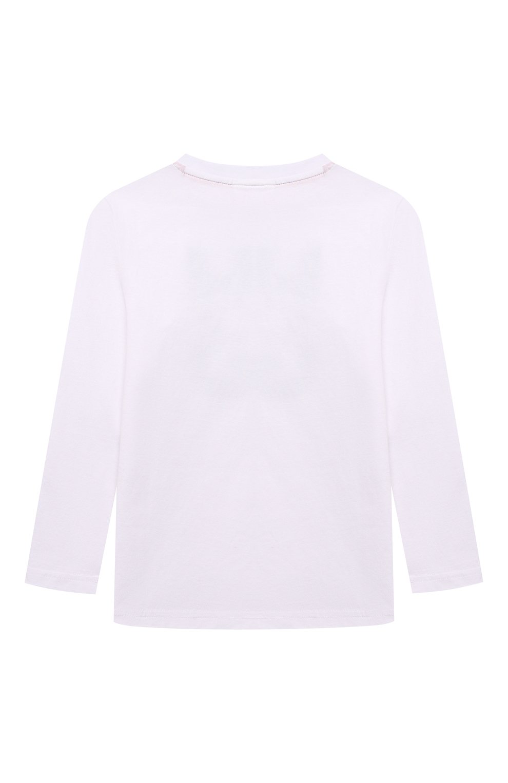 Хлопковый лонгслив HUGO белого цвета по цене 6740 руб., арт. G00147, фото 2 Хлопковый лонгслив HUGO, арт. G00147, фото 2