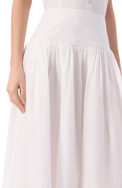 Юбка из хлопка и шелка 12 STOREEZ, арт. 137529, фото 5