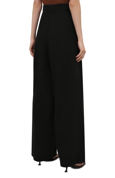 Хлопковые брюки DRIES VAN NOTEN черного цвета по цене 38900 руб., арт. 212-030908-3285, фото 4 Хлопковые брюки DRIES VAN NOTEN, арт. 212-030908-3285, фото 4