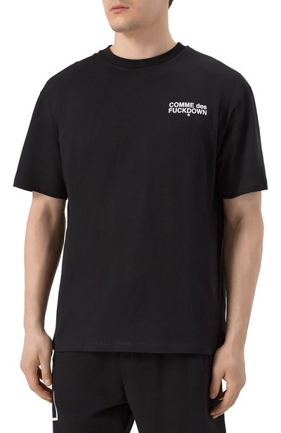 Хлопковая футболка COMME DES FUCKDOWN, арт. CFABM01506, фото 3