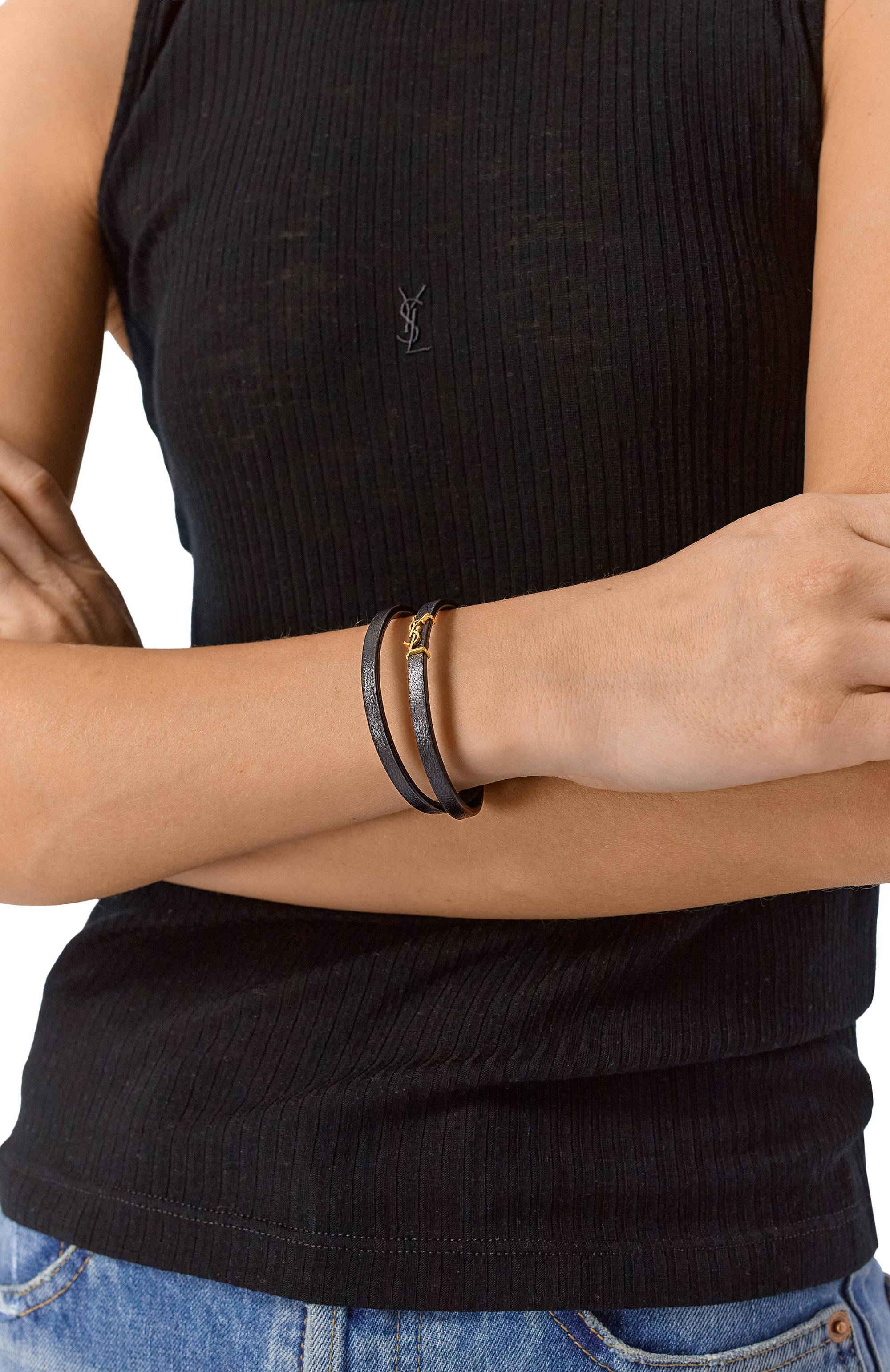Браслет SAINT LAURENT, арт. 745602/BL40J, фото 2