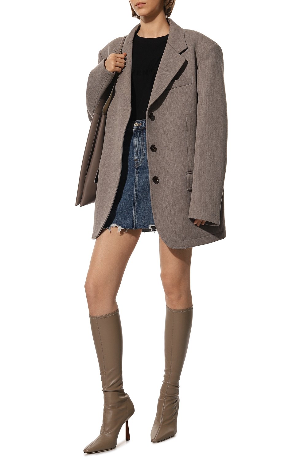 Джинсовая юбка 7 FOR ALL MANKIND, арт. JSMIC100HY, фото 2