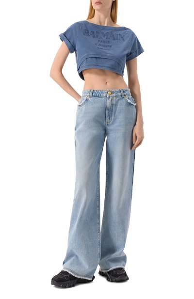 Кожаные кроссовки b-east BALMAIN, арт. DN1VI714/THPC, фото 2