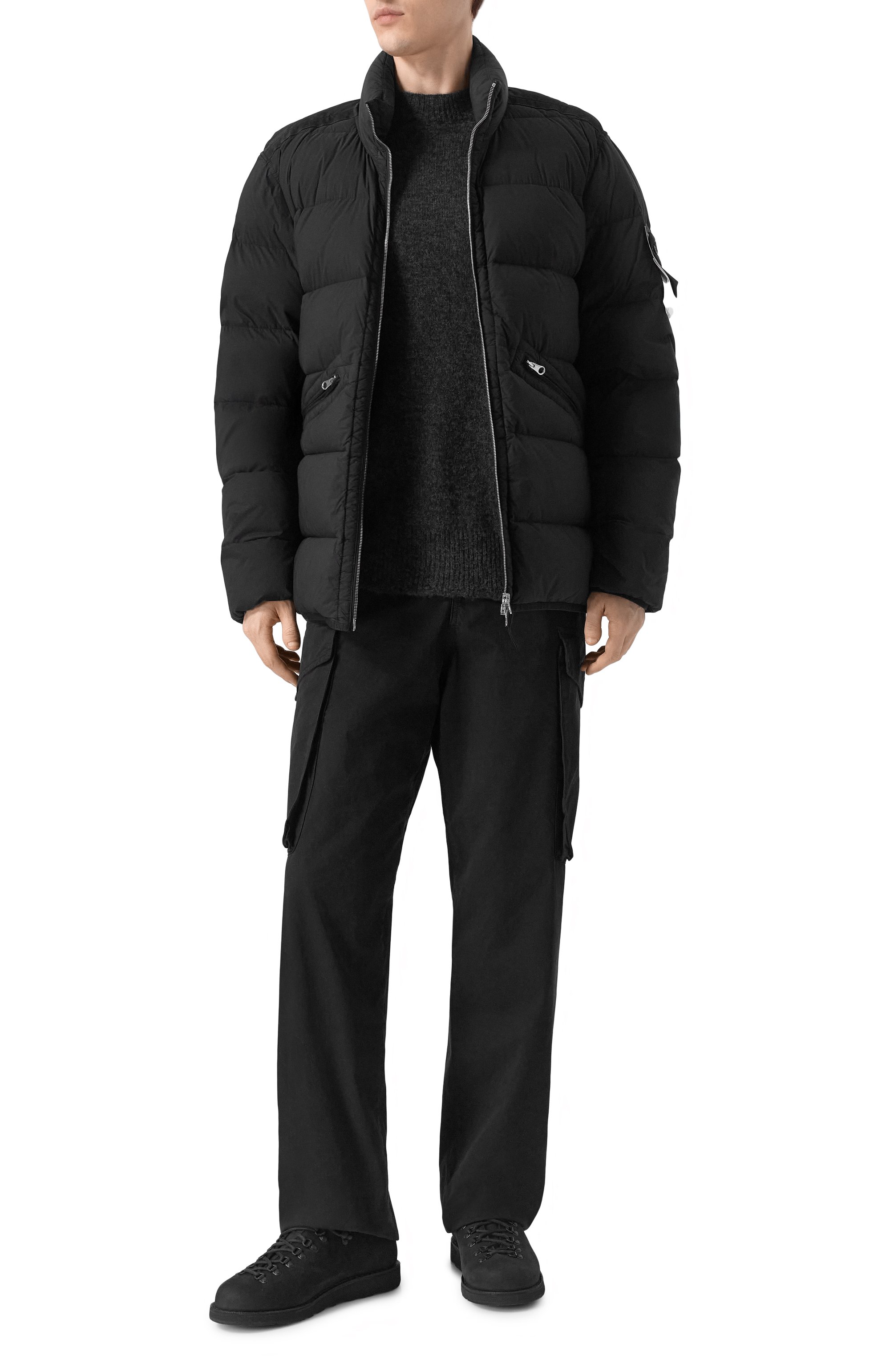 Хайкеры из нубука STONE ISLAND, арт. 81FWS0204, фото 2