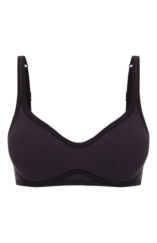 Хлопковый бюстгальтер-бралетт Wolford 4W1020 Чёрный 4W1020