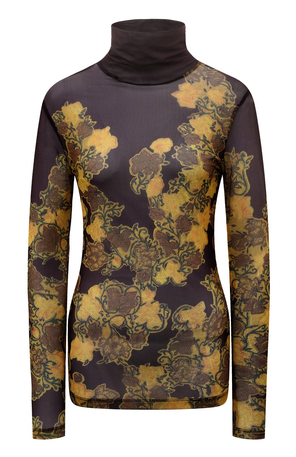 Водолазка DRIES VAN NOTEN коричневого цвета по цене 38950 руб., арт. 232-011162-7174, фото 1 Водолазка DRIES VAN NOTEN, арт. 232-011162-7174, фото 1