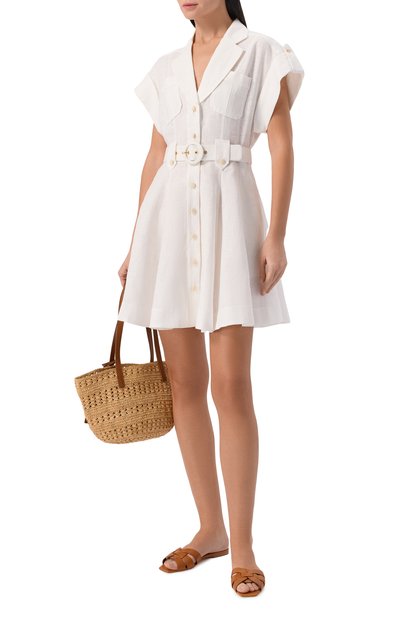 Льняное платье ZIMMERMANN, арт. 1010DRS261, фото 2