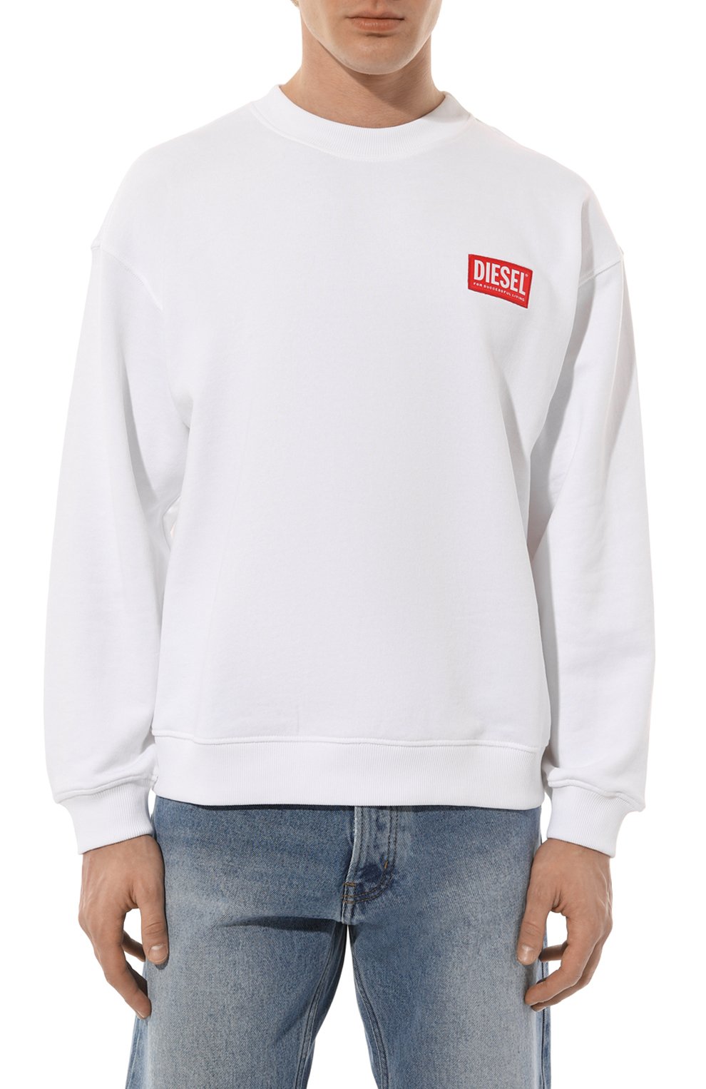 Хлопковый свитшот DIESEL, арт. A11591/0ILAC, фото 3