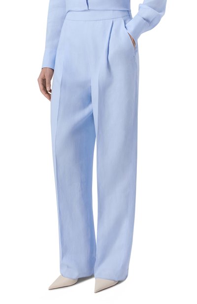 Льняные брюки AGNONA, арт. T71008E/U3049E, фото 3