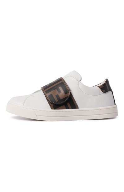Кожаные кеды FENDI, арт. JMR325/A7N4_001, фото 2