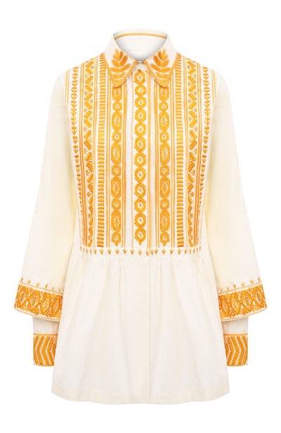 Блузка из хлопка DRIES VAN NOTEN, арт. 211-30750-2293, фото 1