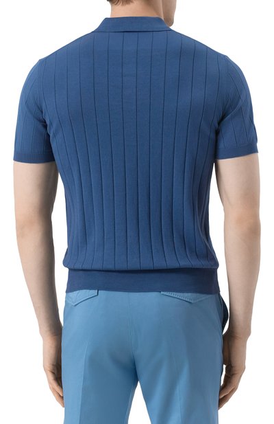 Хлопковое поло CORNELIANI, арт. 25M512-2525153, фото 4