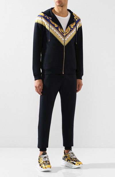 Комбинированные кроссовки chain reaction VERSACE, арт. DSU7462/D41TG, фото 2