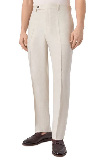 Льняные брюки CORNELIANI, арт. 274552/2714326, фото 3