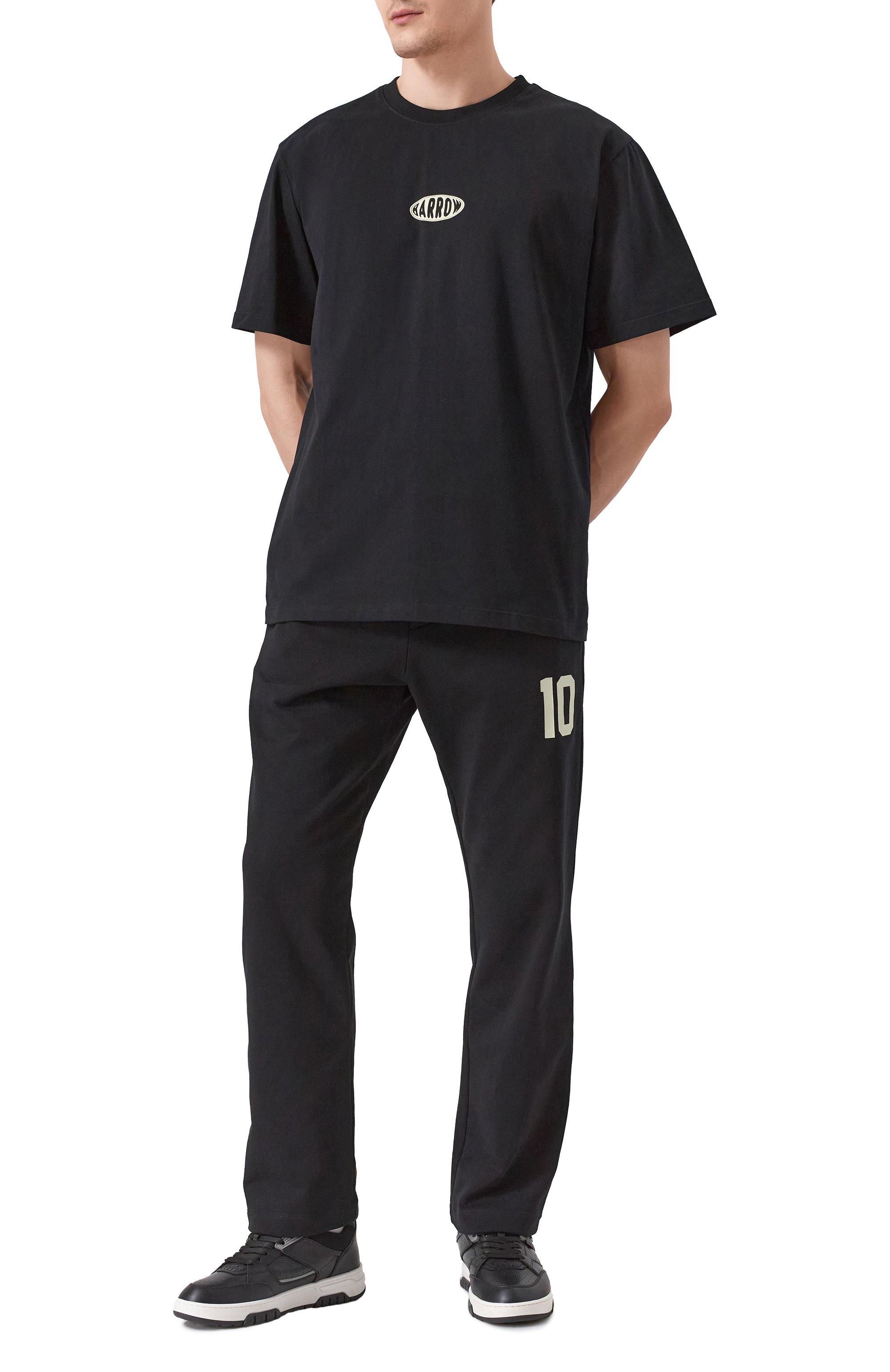 Хлопковые брюки BARROW, арт. S5BWMAFP025, фото 2