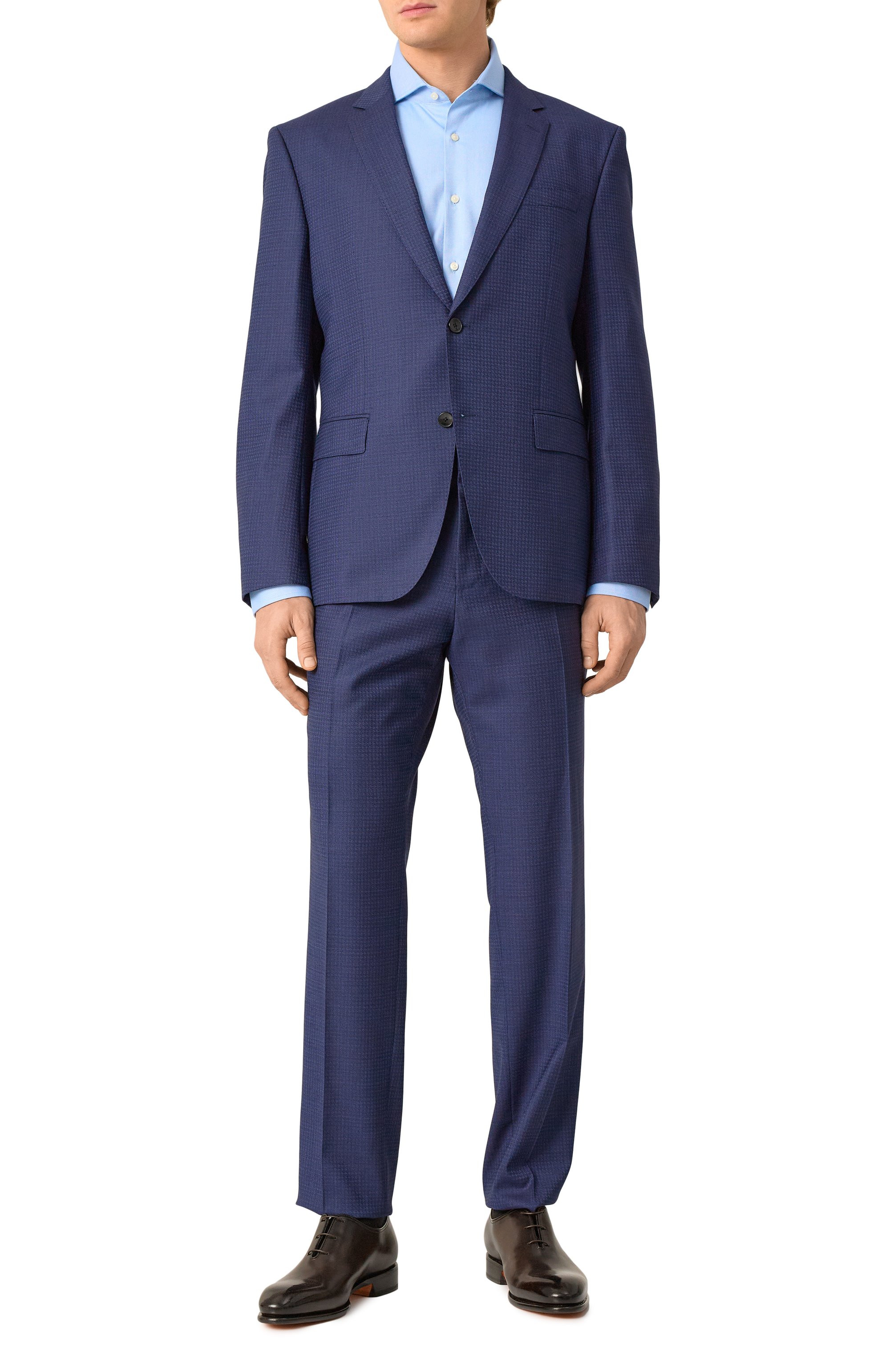 Хлопковая сорочка BOSS, арт. 50474279, фото 2