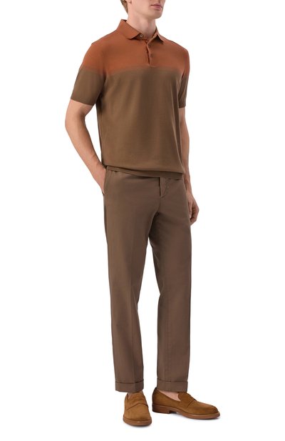 Мужские замшевые пенни-лоферы BARRETT, арт. 252U039.18/LIGHT CASHEMERE