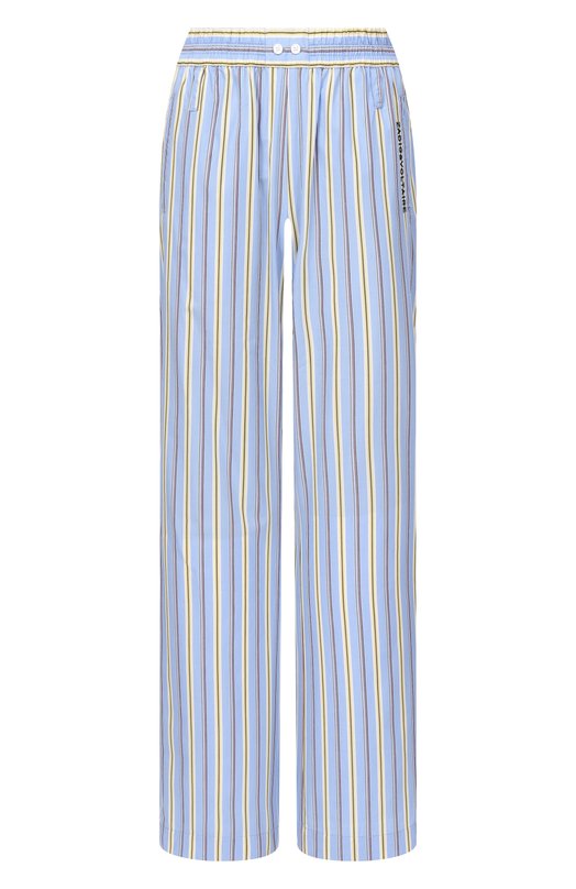 Хлопковые брюки Zadig and Voltaire WWPA01907 Голубой WWPA01907