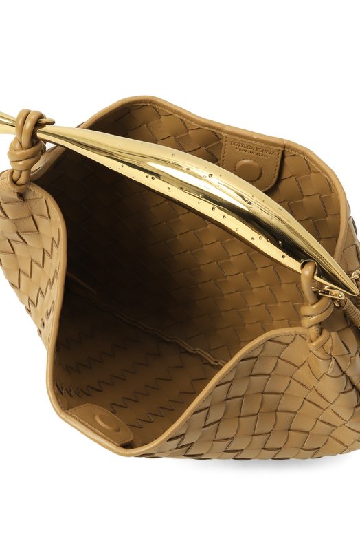 Сумка Sardine Chain Bottega Veneta 776768/VCPP1 Бежевый  776768/VCPP1 Фото 5