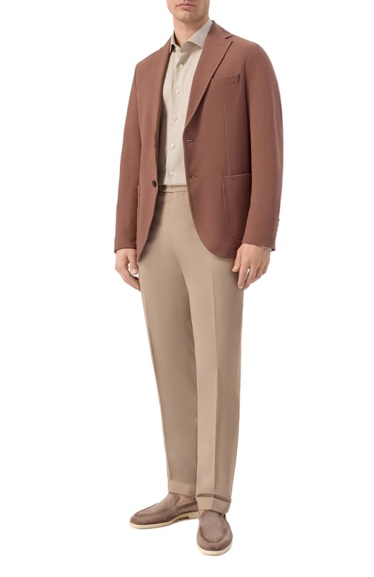 Хлопковый пиджак Circolo 1901 CN5185 Коричневый  CN5185 Фото 2