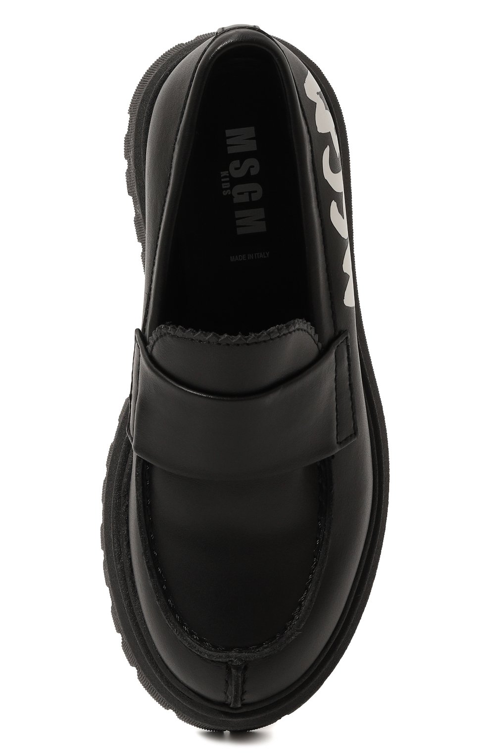 Кожаные лоферы MSGM KIDS, арт. 76260/20-27, фото 4