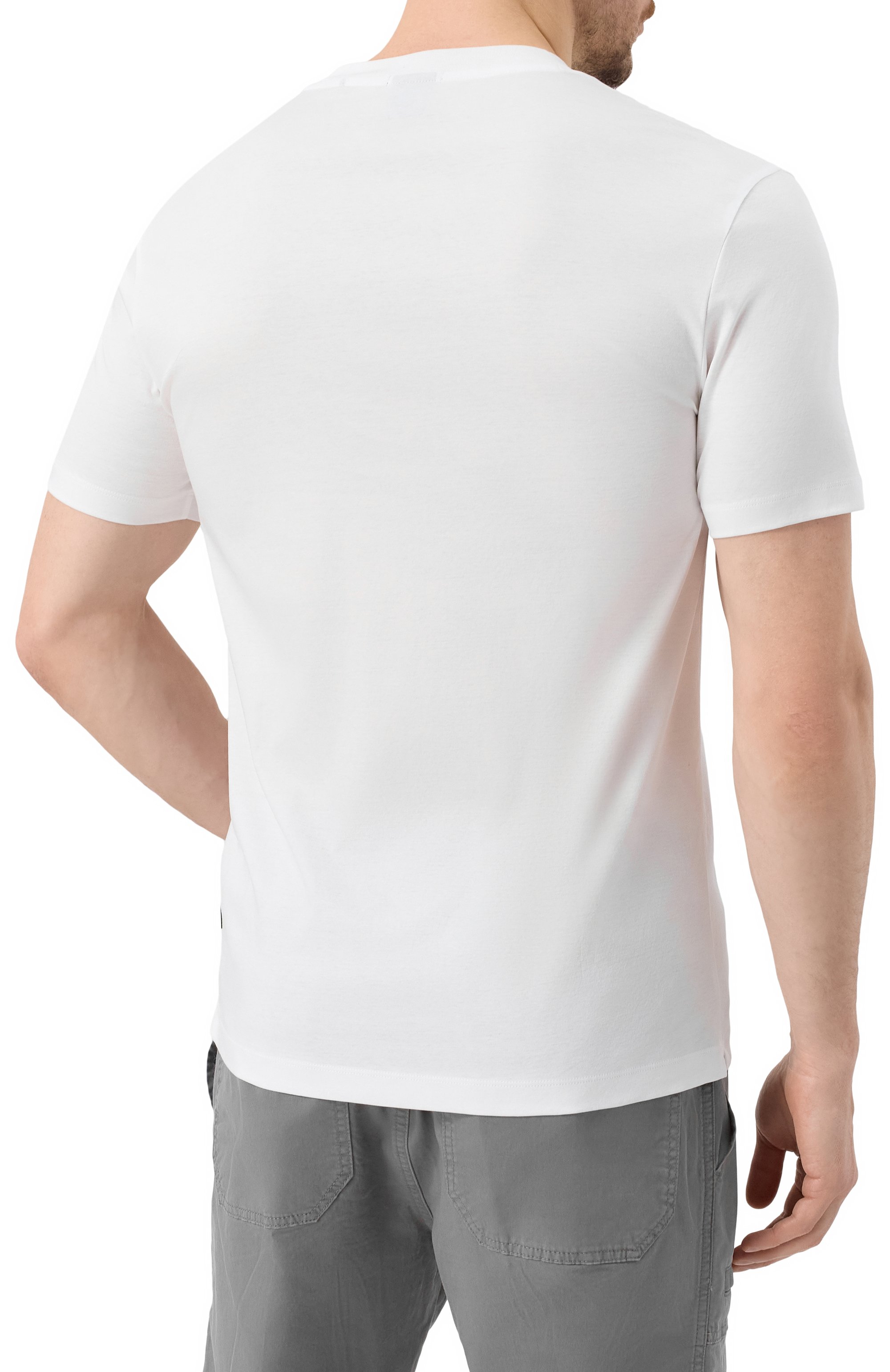 Хлопковая футболка BOSS, арт. 50523931, фото 4