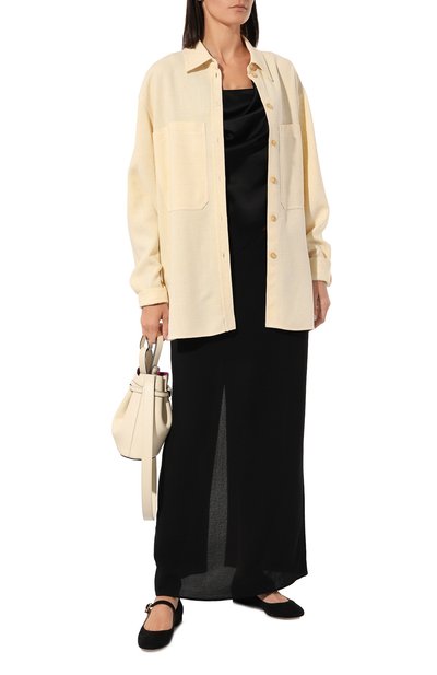 Замшевые балетки mary ribbon 05 GIANVITO ROSSI, арт. G22164.05CU0.CAMNER0, фото 2