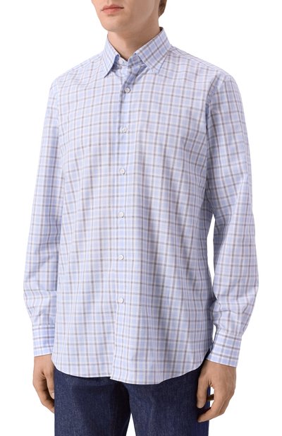 Хлопковая рубашка MVST, арт. M0RBIDA/PB/R0UND/399-C0TT0N, фото 3