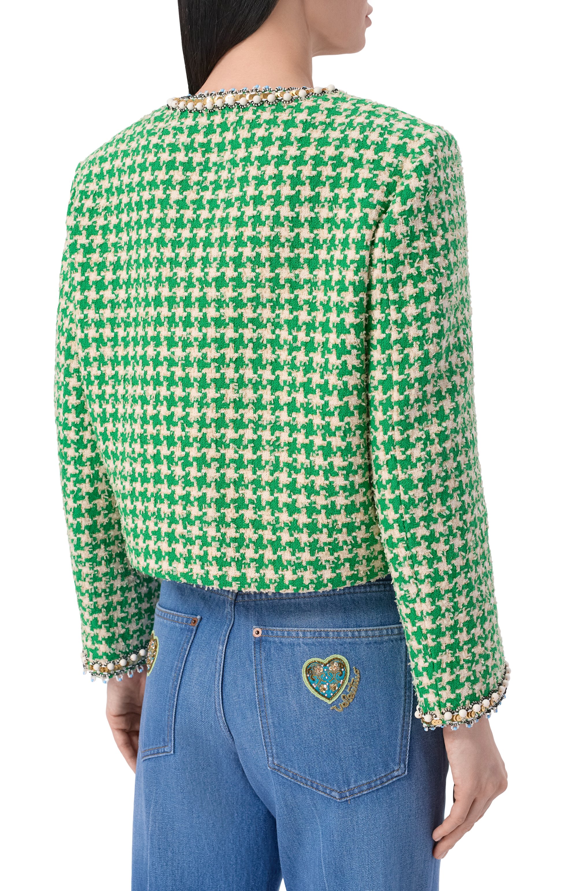 Твидовый жакет VALENTINO, арт. 8B3CE5DA/9WS, фото 4