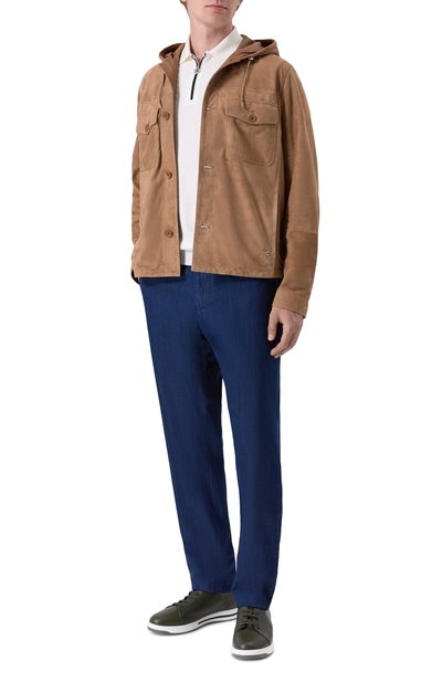 Кожаные кеды STEFANO RICCI, арт. UC34G5285/NPS, фото 2