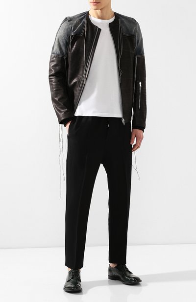 Кожаные дерби OFFICINE CREATIVE, арт. ANAT0MIA/60/BUFAL0, фото 2