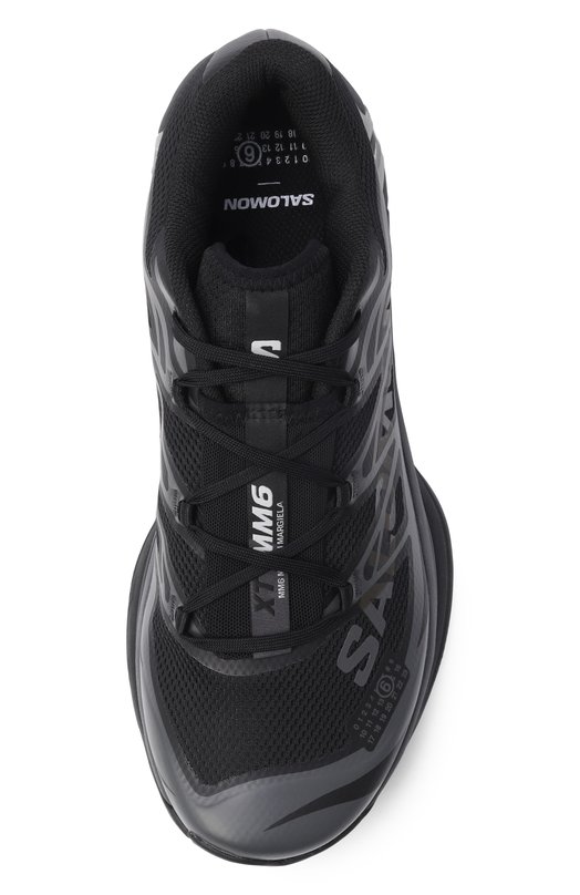 Текстильные кроссовки MM6 Maison Margiela x Salomon XT-6 MM6 SH1WS0020/P6303 Чёрный  SH1WS0020/P6303 Фото 5