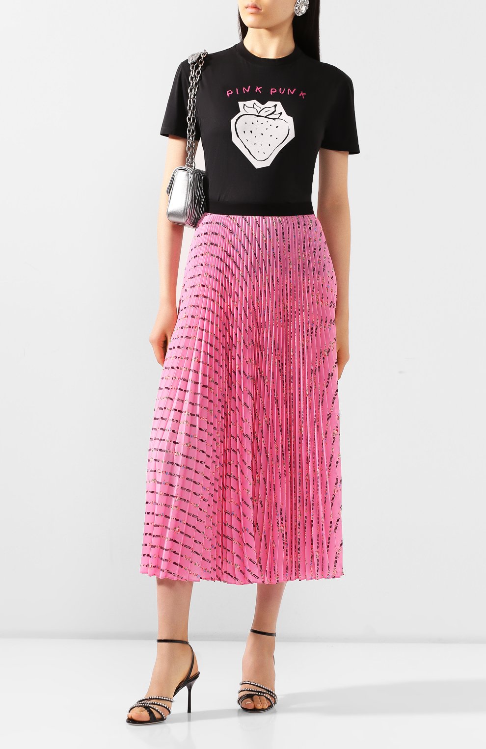 Плиссированная юбка MIU MIU, арт. MG1378-1WBI-F0028, фото 2