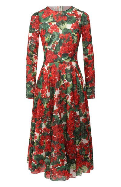 Женское шелковое платье DOLCE & GABBANA, арт. F6D4YT/FSAYB