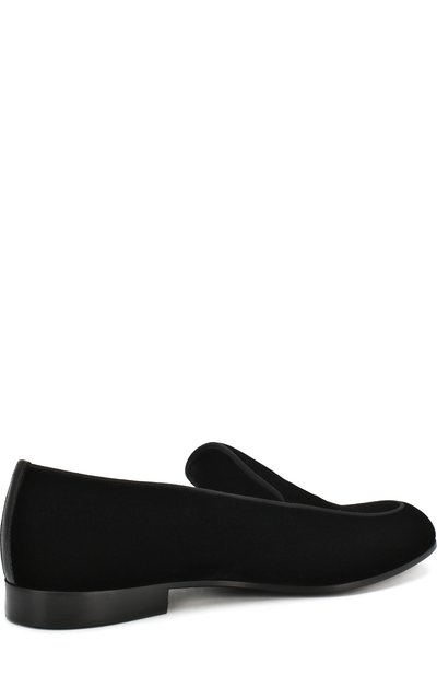 Бархатные лоферы GIORGIO ARMANI, арт. X2A337/XL579, фото 4