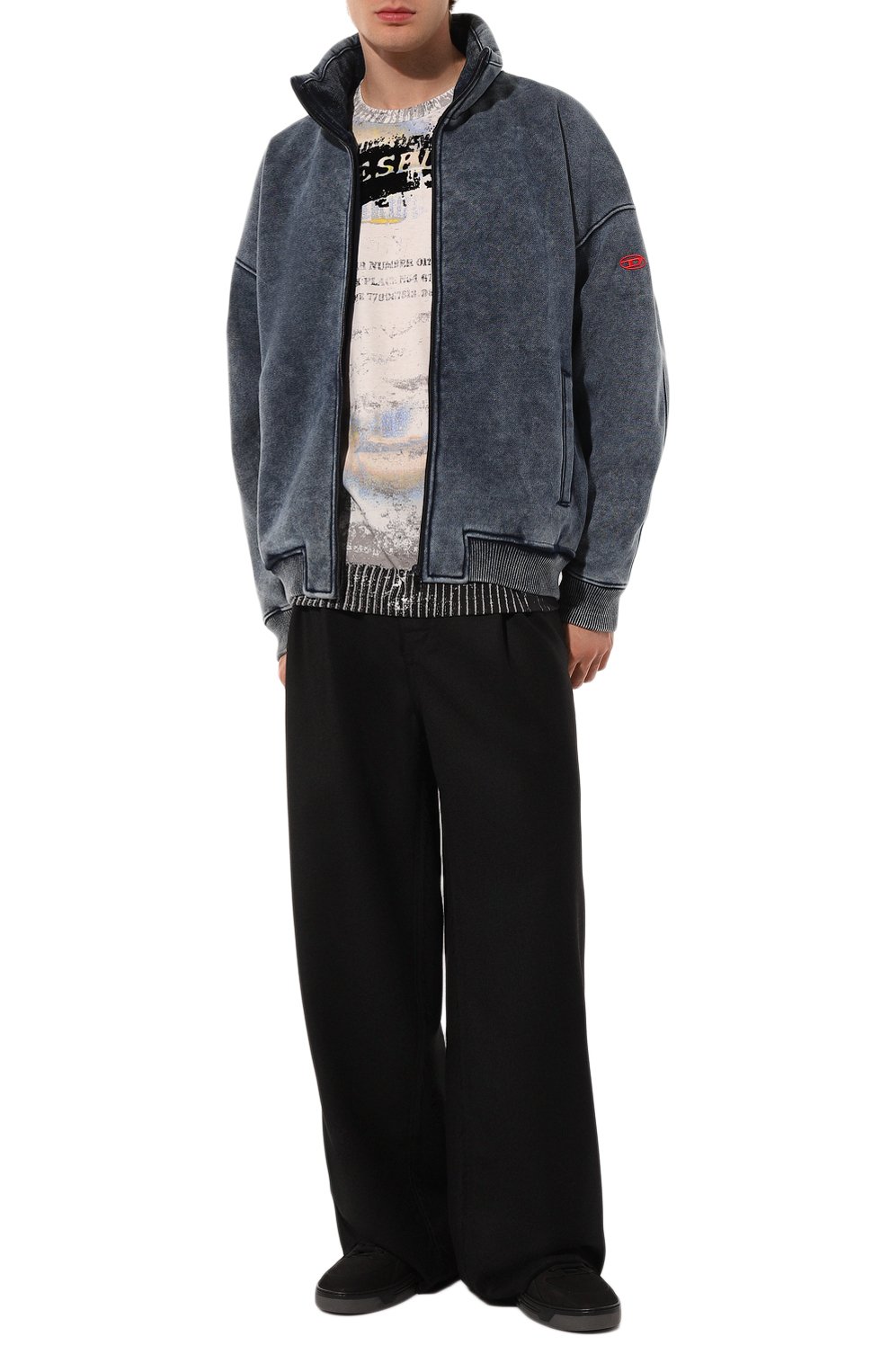 Хлопковый бомбер DIESEL, арт. A14248/0BNDI, фото 2