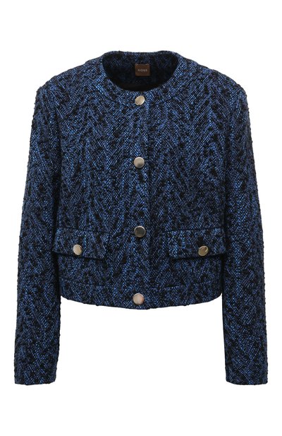 Жакет из хлопка и вискозы BOSS, арт. 50500038, фото 1