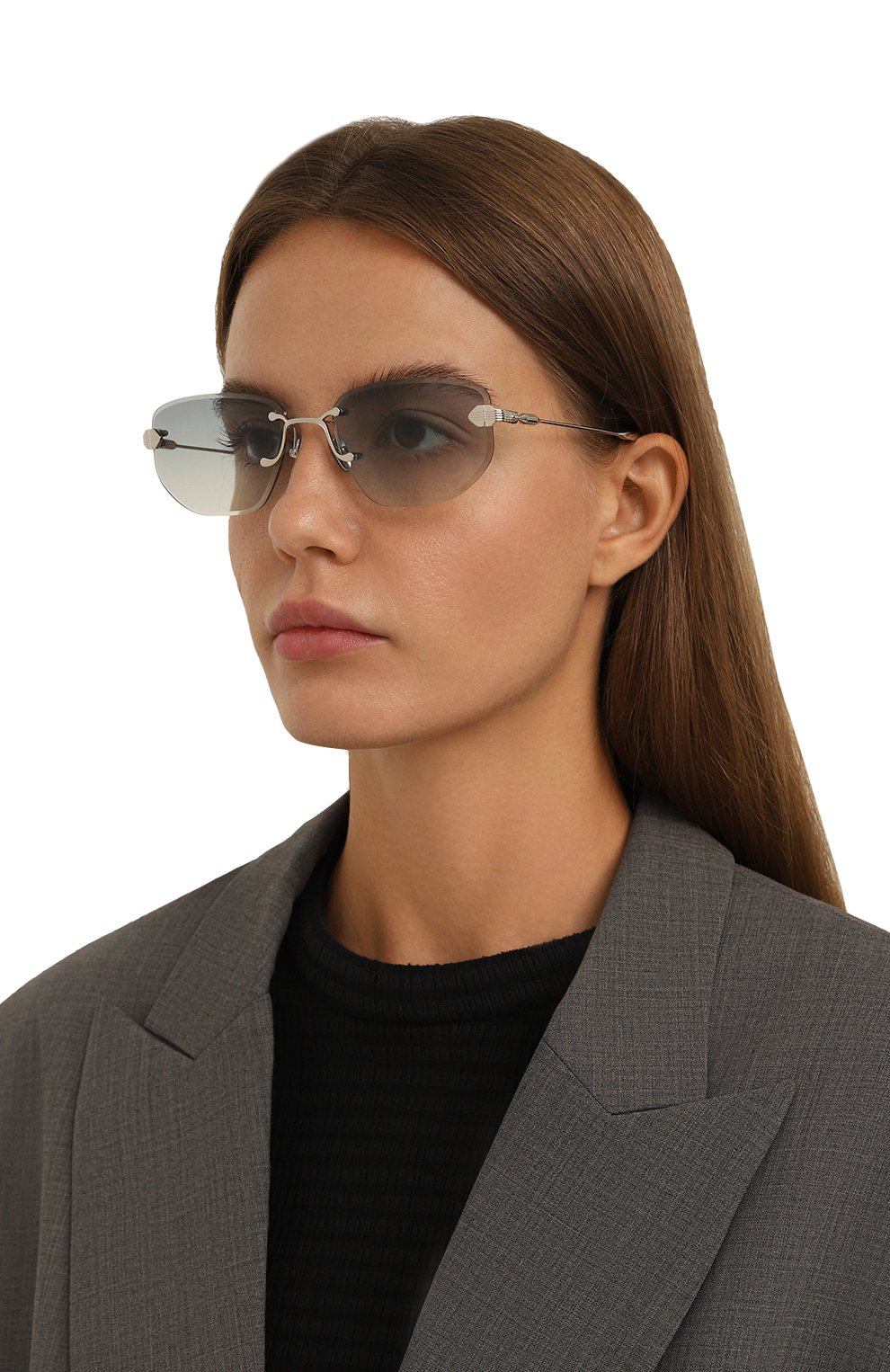 Солнцезащитные очки LUNETTERIE GENERALE, арт. RENDEZ-V0US AU PARADIS GREY GBG, фото 2