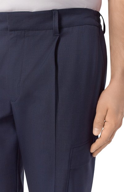 Шерстяные брюки-карго CORTIGIANI, арт. 4AP632, фото 5